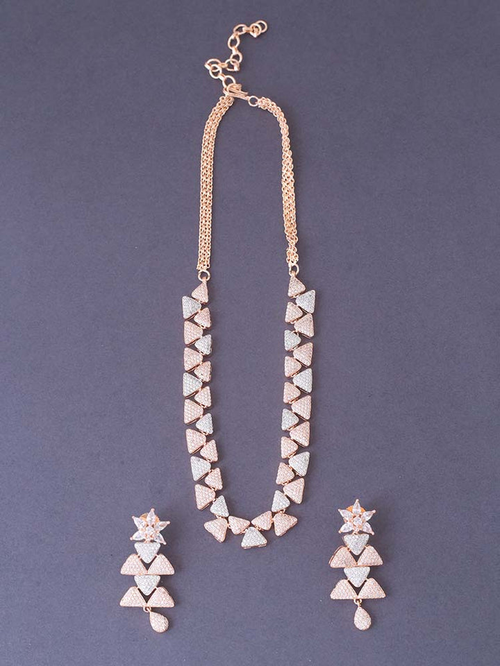 Rose Gold Glafira Jewellery Set