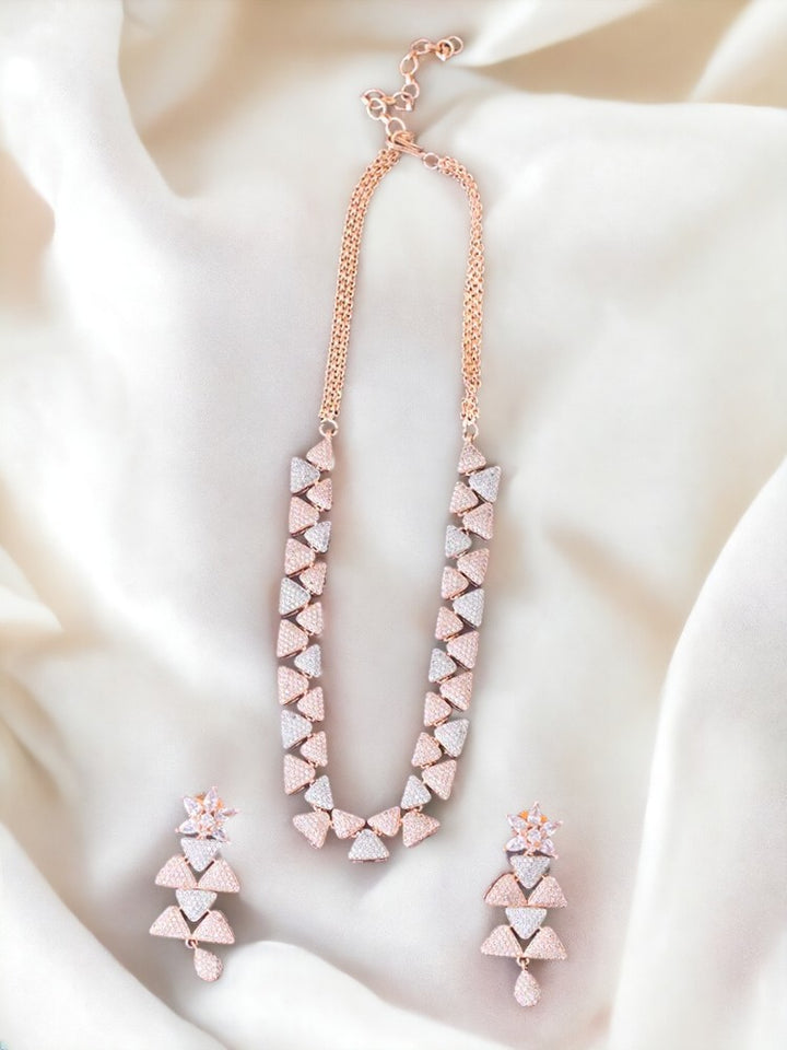 Rose Gold Glafira Jewellery Set