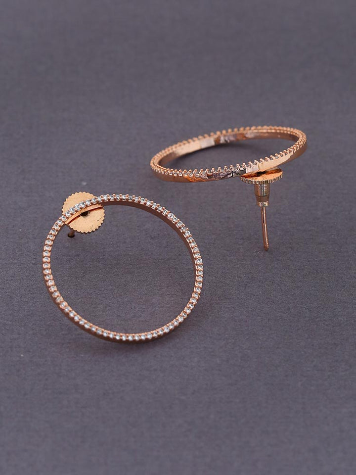 Rose Gold Hanae Hoops