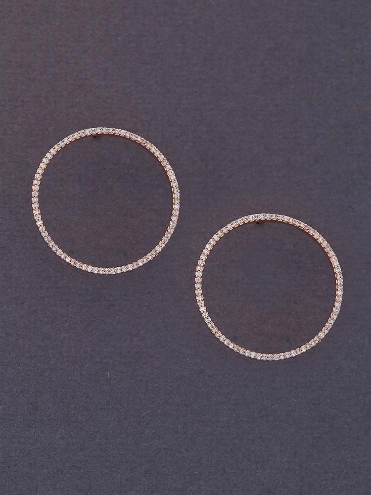 Rose Gold Hanae Hoops