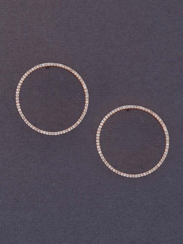 Rose Gold Hanae Hoops