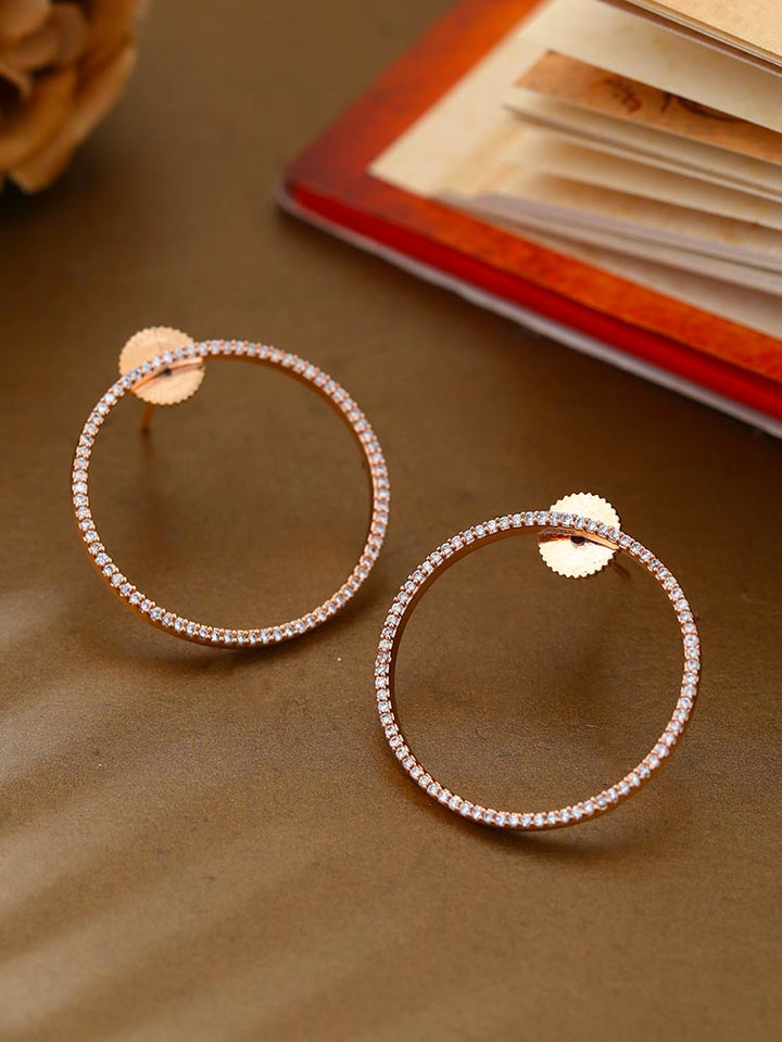 Rose Gold Hanae Hoops