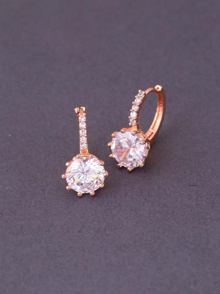 Rose Gold Haydon Hoops