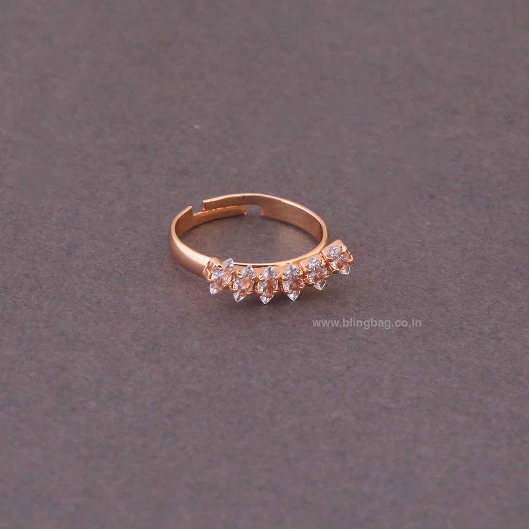 Rose Gold Irenea Zirconia Combo Set