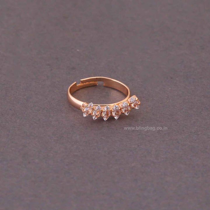 Rose Gold Irenea Zirconia Combo Set