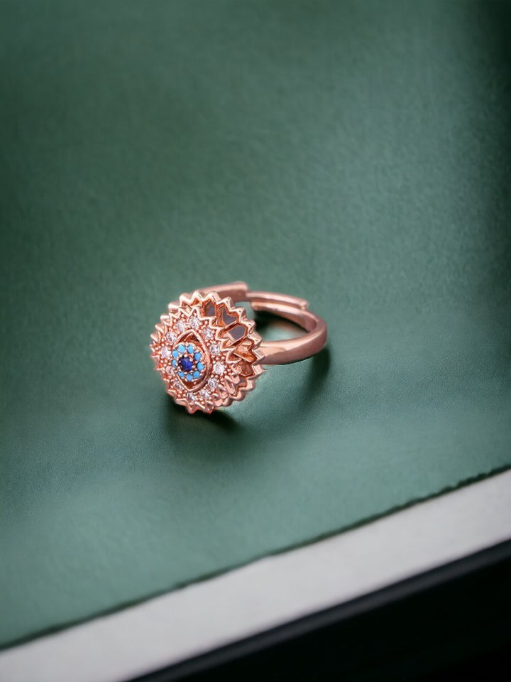Rose Gold Irini Adjustable Ring