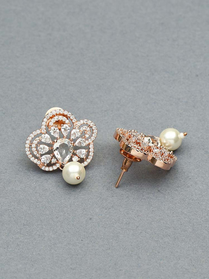 Rose Gold Ismiya Danglers