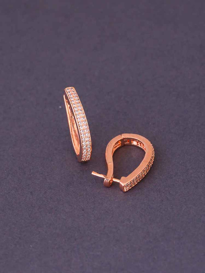 Rose Gold Kieras Hoops