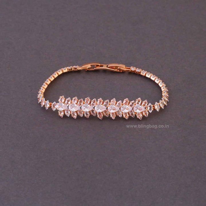 Rose Gold Lucye Zirconia Combo Set