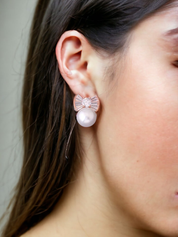 Rose Gold Madeline Studs