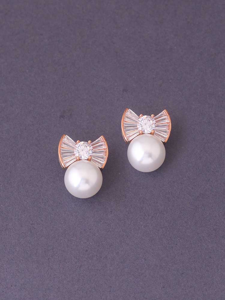 Rose Gold Madeline Studs