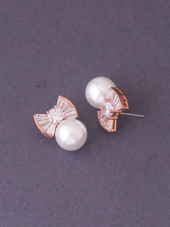 Rose Gold Madeline Studs