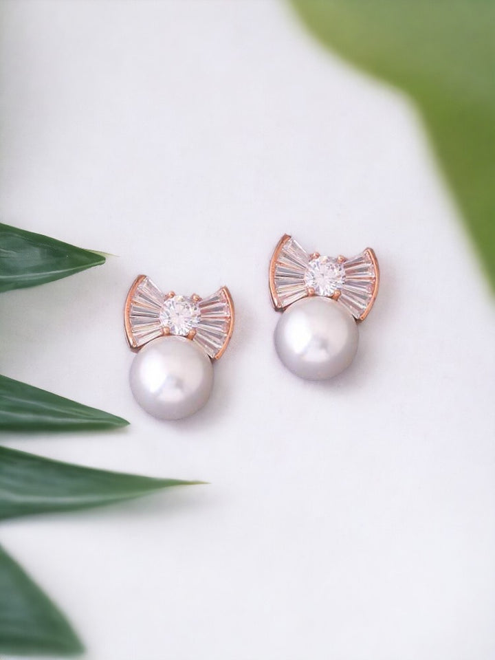 Rose Gold Madeline Studs