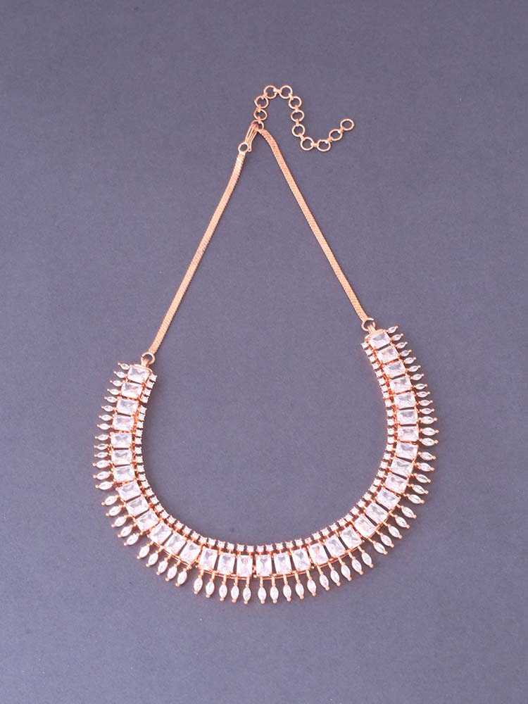 Rose Gold Mariya Necklace