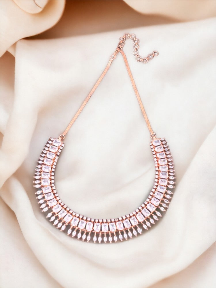 Rose Gold Mariya Necklace