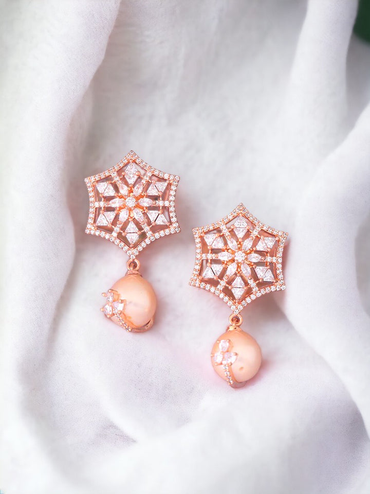Rose Gold Miyoko Zirconia Studs