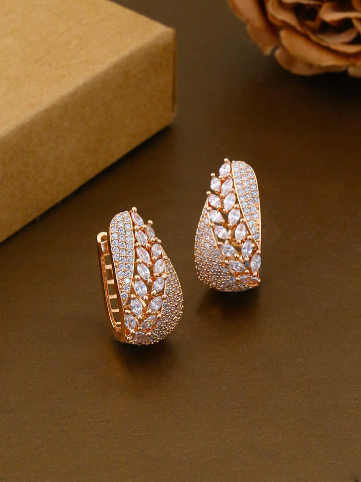 Rose Gold Myrrh Studs