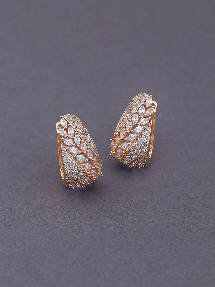 Rose Gold Myrrh Studs