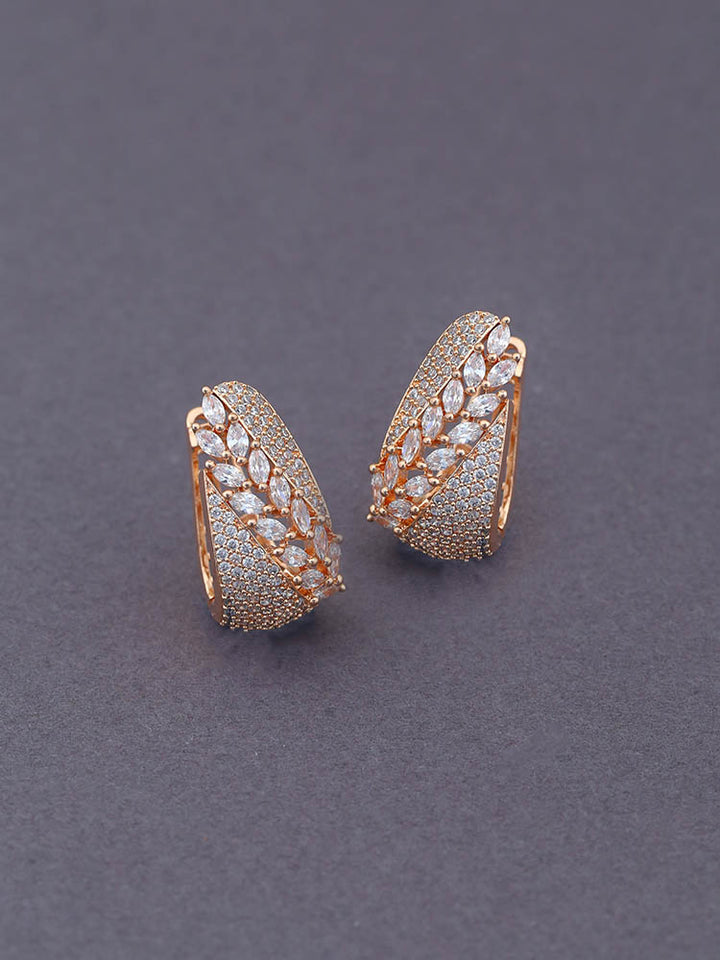 Rose Gold Myrrh Studs