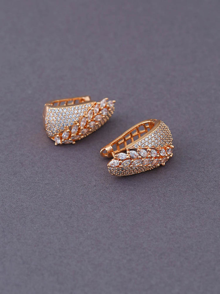 Rose Gold Myrrh Studs