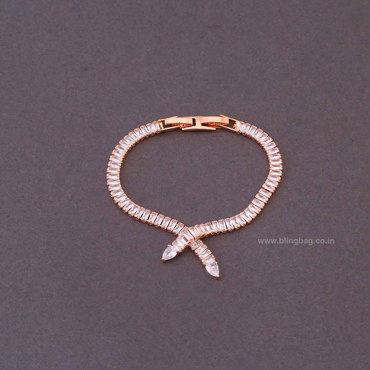 Rose Gold Nataliee Zirconia Combo Set