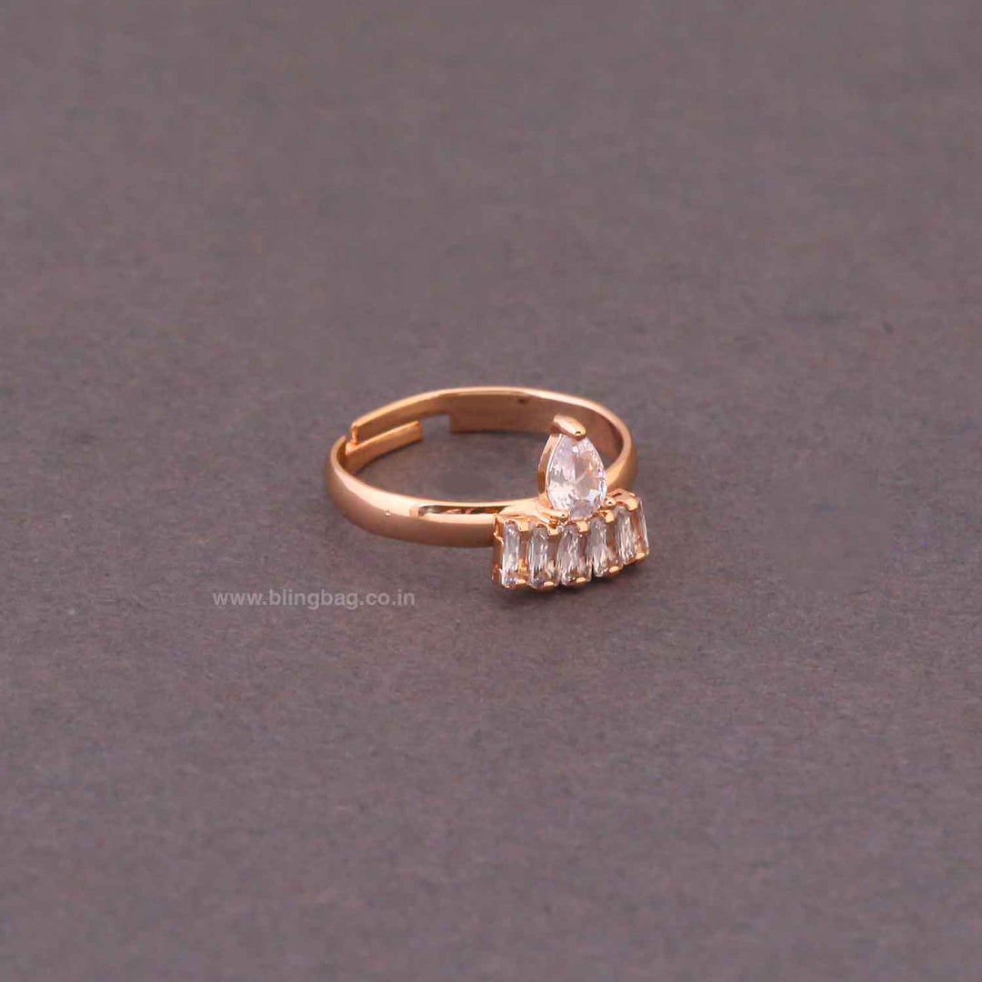 Rose Gold Nataliee Zirconia Combo Set