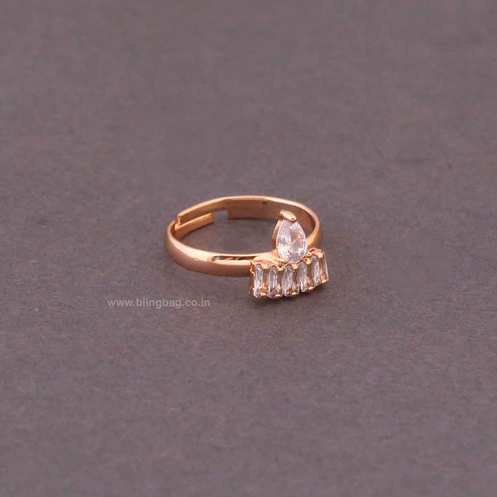 Rose Gold Nataliee Zirconia Combo Set