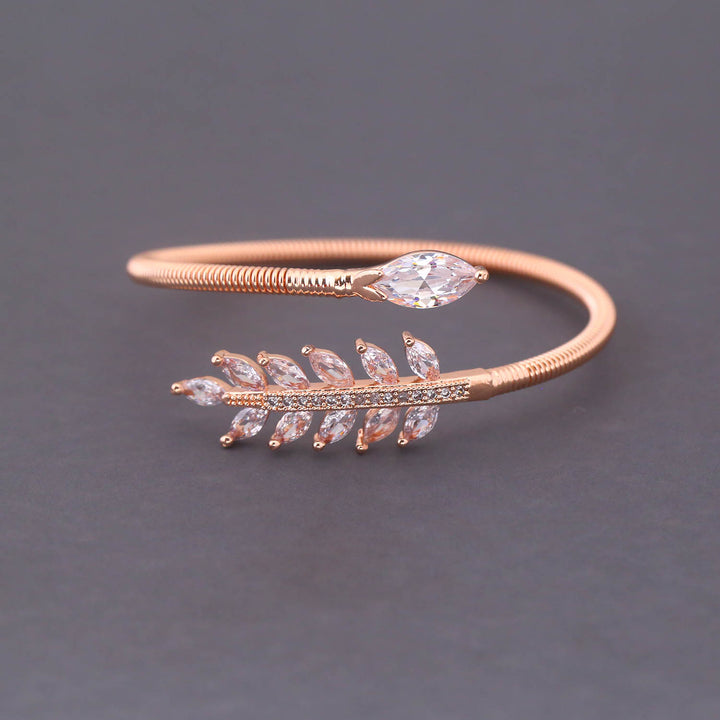 Rose Gold Nea Zirconia Bracelet