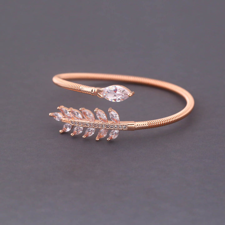 Rose Gold Nea Zirconia Bracelet