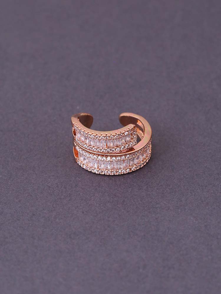 Rose Gold Sanya Adjustable Ring