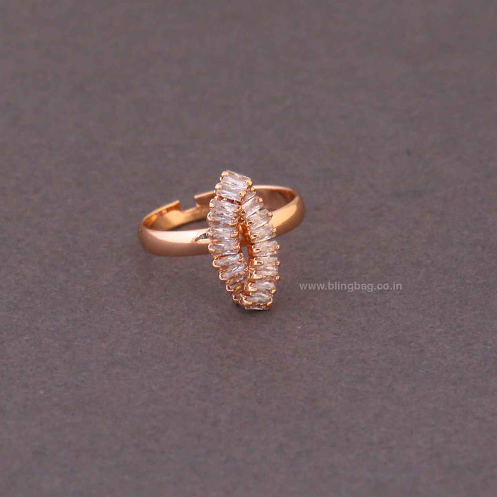 Rose Gold Stellaa Zirconia Combo Set