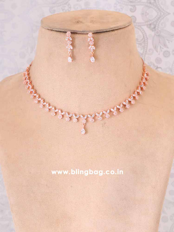 Rose Gold Stellar Jewellery Set