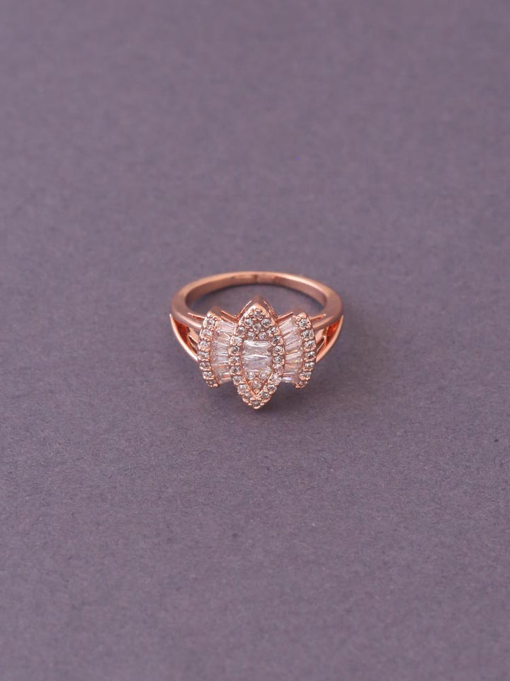 Rose Gold Susen Zirconia Ring - EOSS