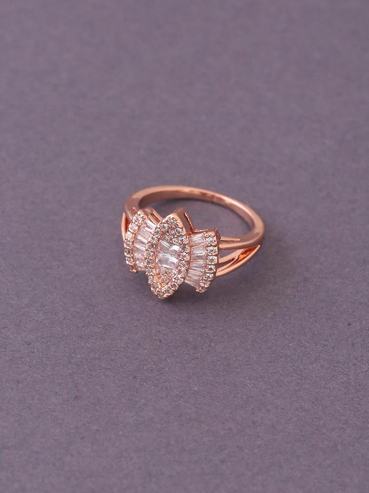 Rose Gold Susen Zirconia Ring - EOSS