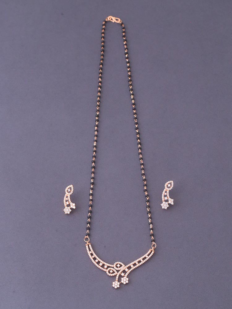 Rose Gold Tatiana Mangalsutra Set