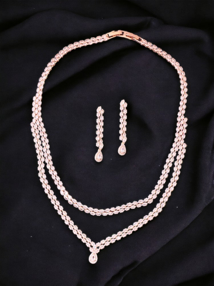 Rose Gold Vanesta Jewellery Set