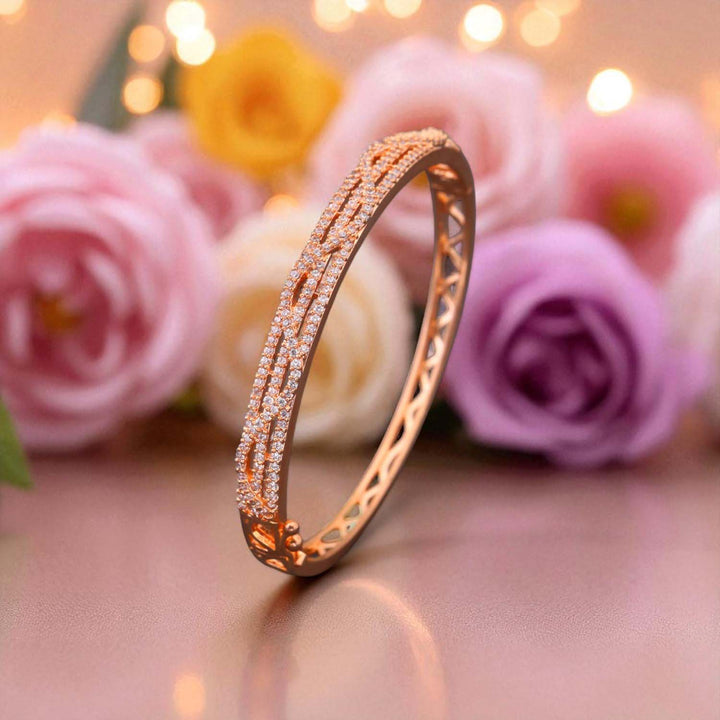 Rose Gold Zoni Zirconia Bracelet