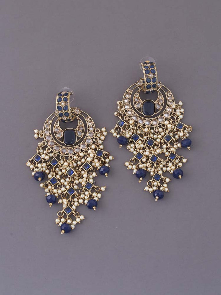 Royal Blue Hema Chandbalis