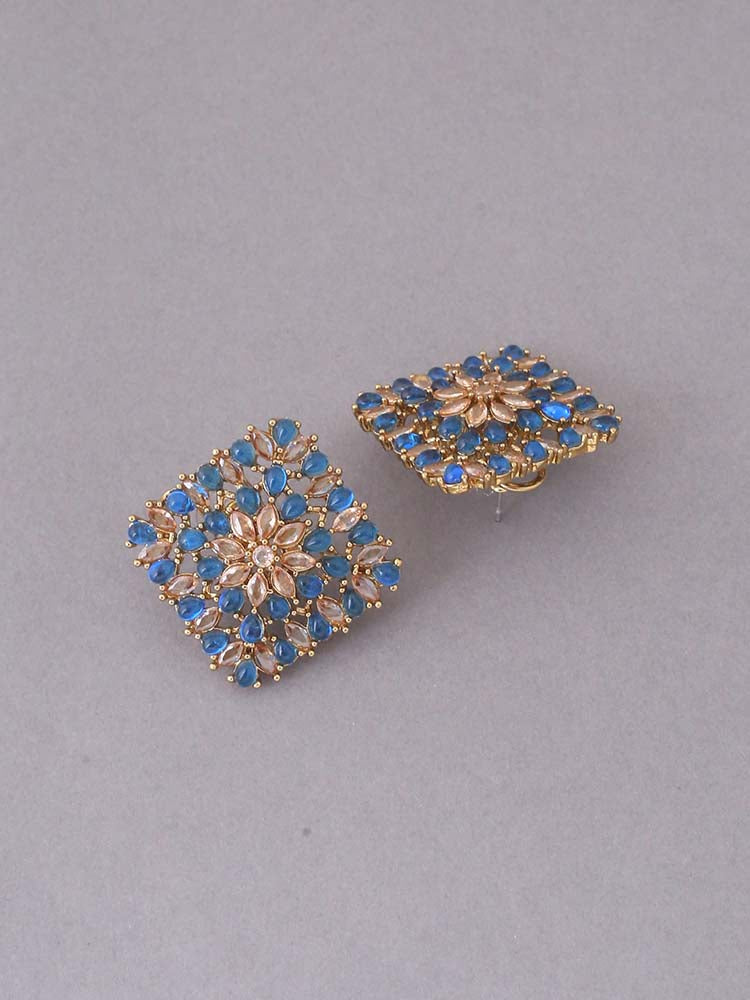 Royal Daliha Square Studs