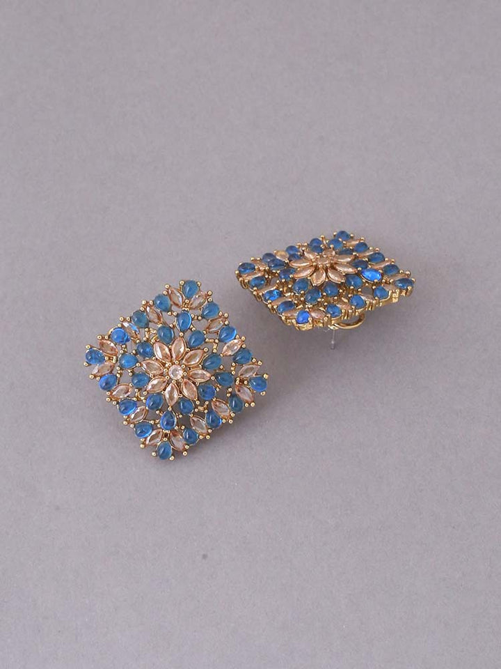 Royal Daliha Square Studs