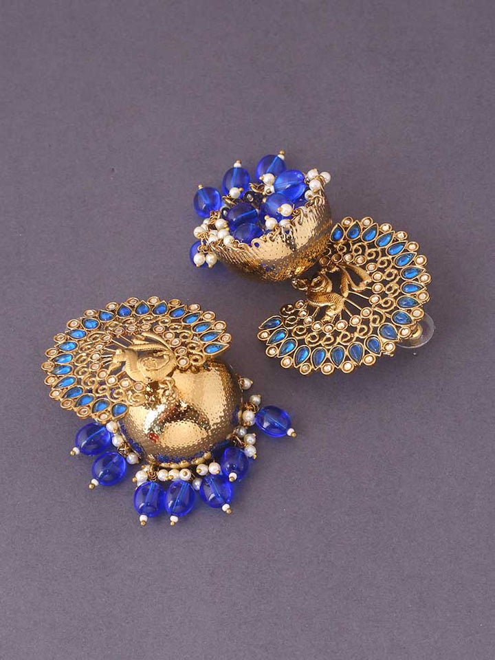 Royal Mayu Ethnic Jhumkis