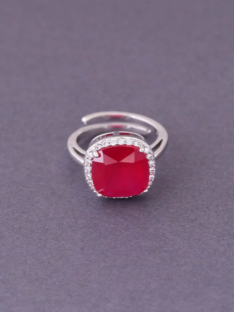 Ruby Aggeliki Adjustable Ring