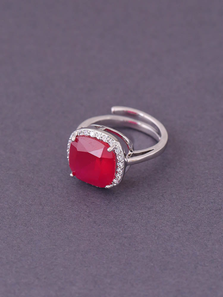 Ruby Aggeliki Adjustable Ring