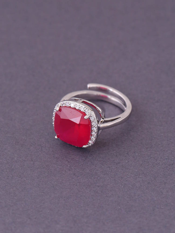 Ruby Aggeliki Adjustable Ring
