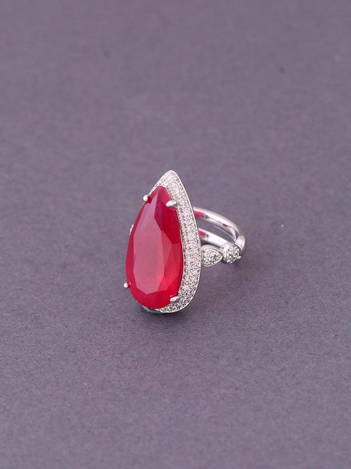 Ruby Alexandra Adjustable Ring