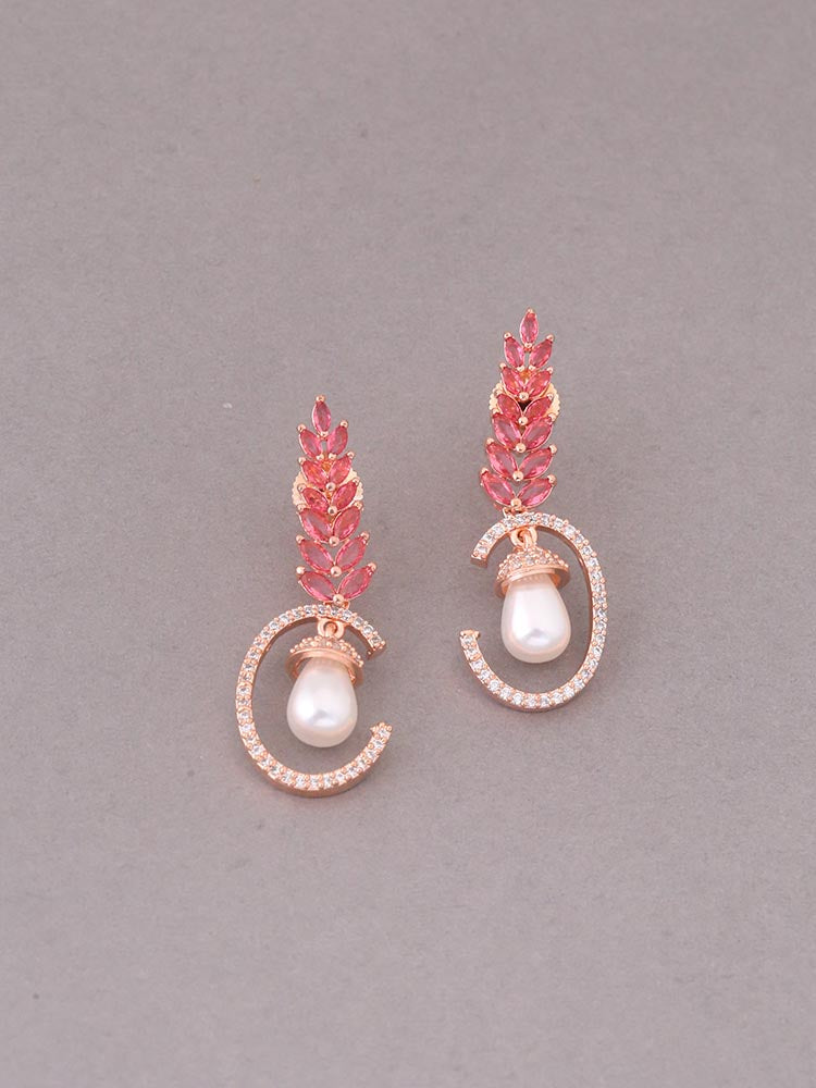 Ruby Billie Zirconia Danglers