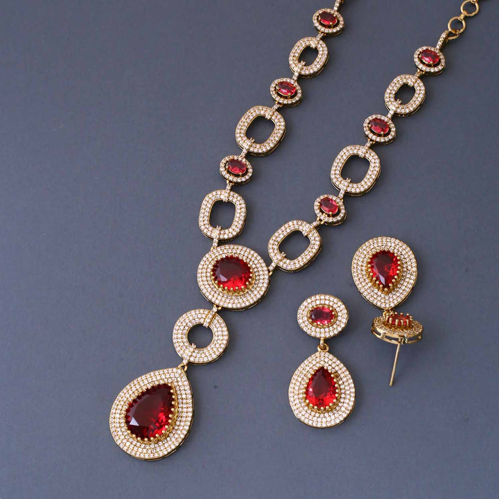 Ruby Christa Victorian Jewellery Set - New Arrival