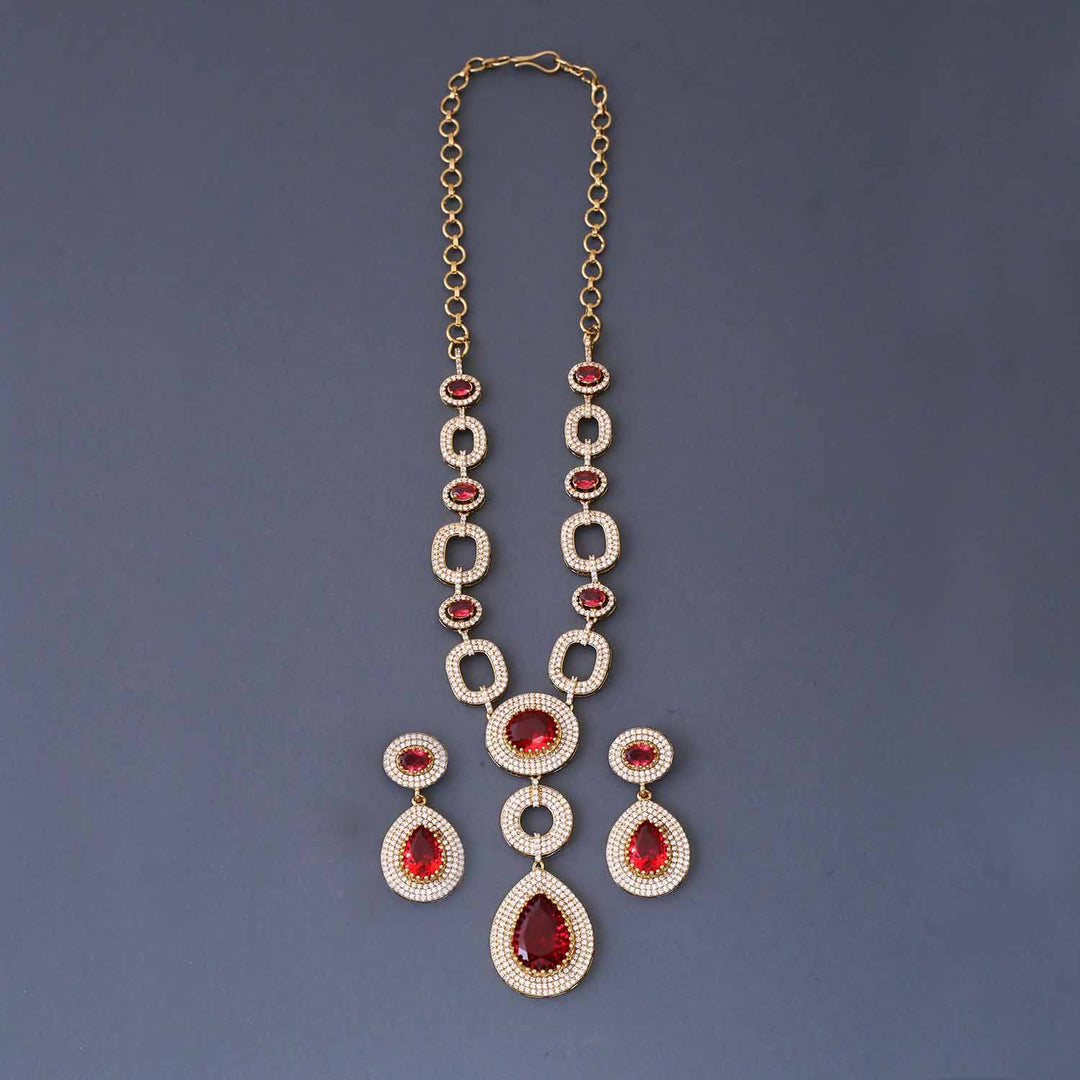 Ruby Christa Victorian Jewellery Set - New Arrival