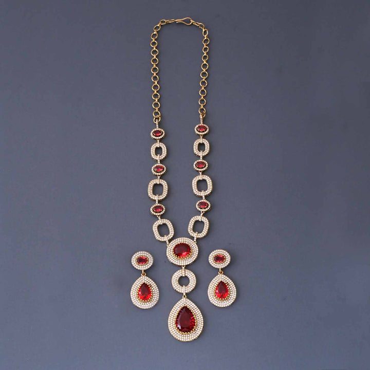 Ruby Christa Victorian Jewellery Set - New Arrival