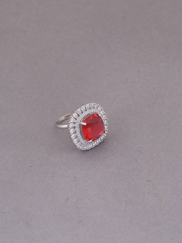 Ruby Chrysoula Zirconia Ring